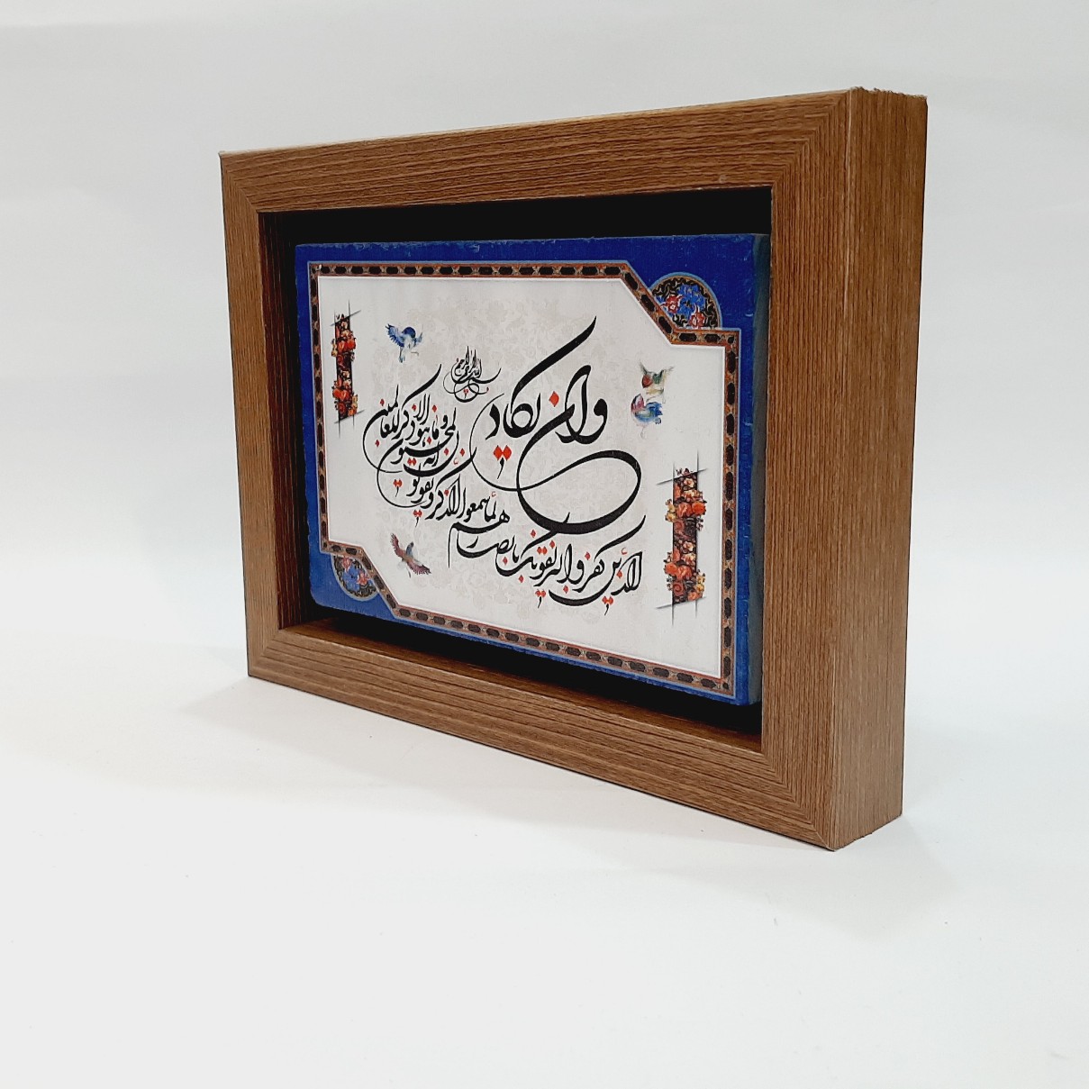 تابلو سنگی و ان یکاد طرح پرنده