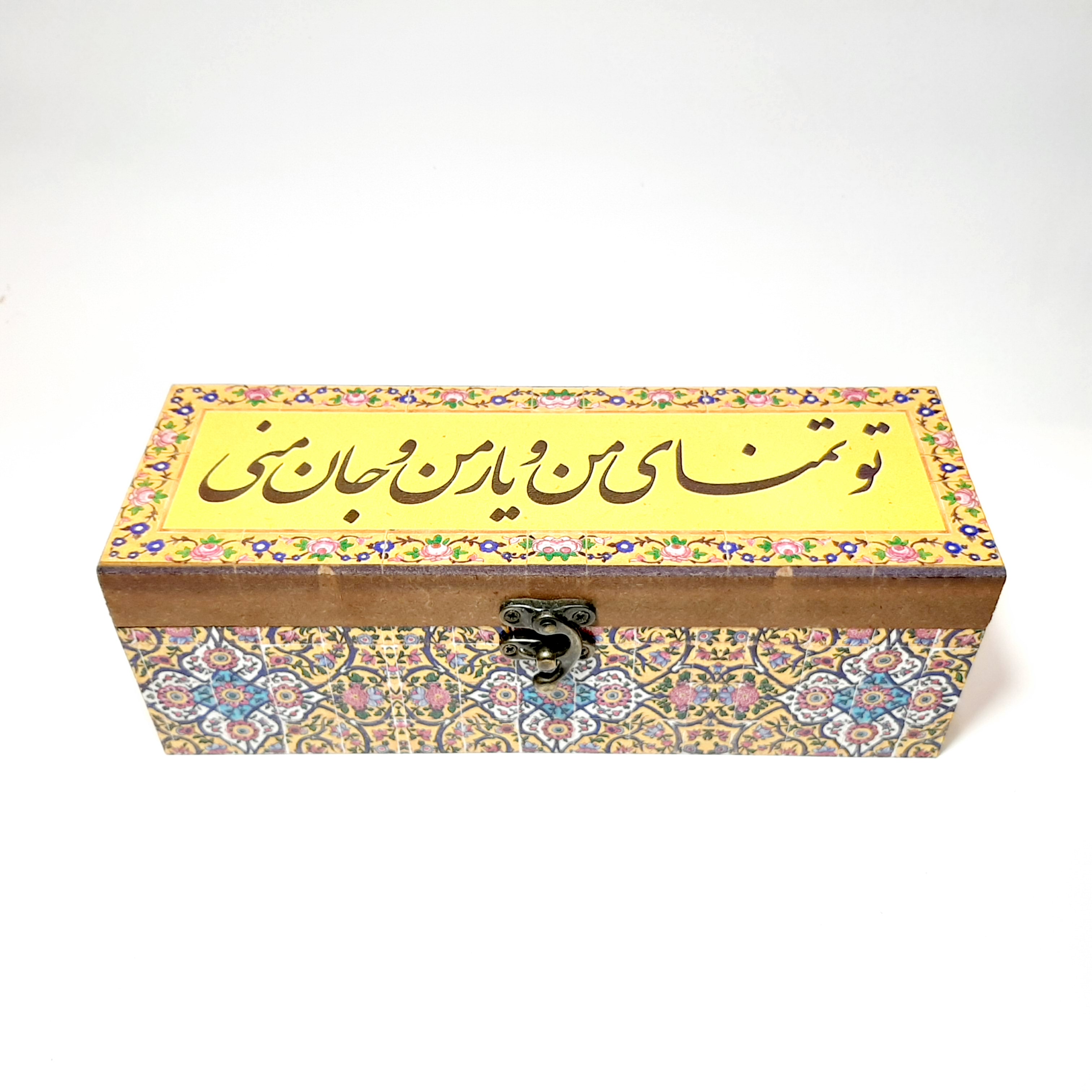 جعبه سنتی چوبی مستطیل تو تمنای منو